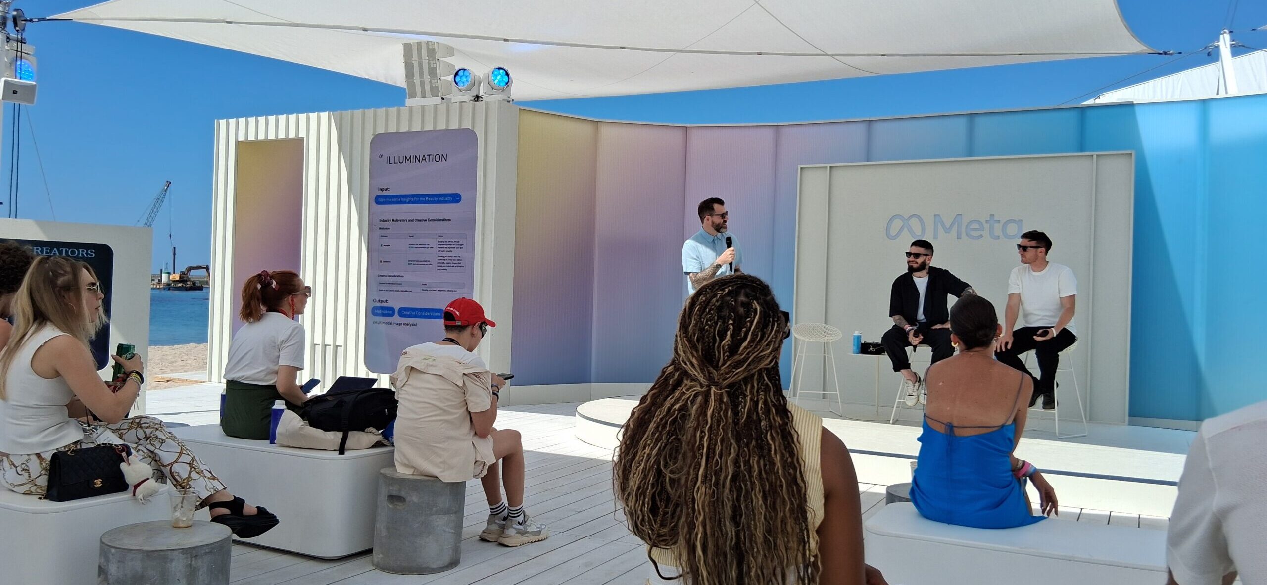 Video Production agency Nomadic UK learning about Instagram hacks in Cannes Lions 2025