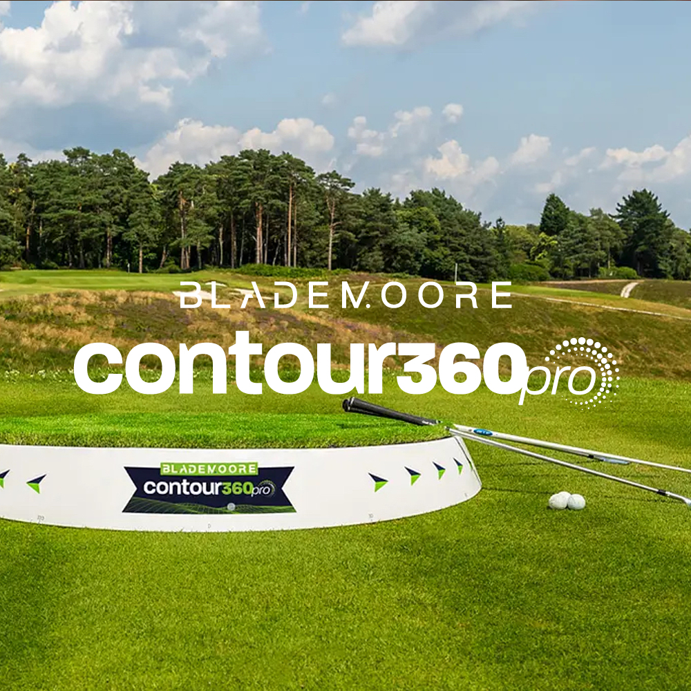Bladmoore Contour 360 pro, a platform for improving your golf swing. Photography, slow motion and video provided by Nomadic UK