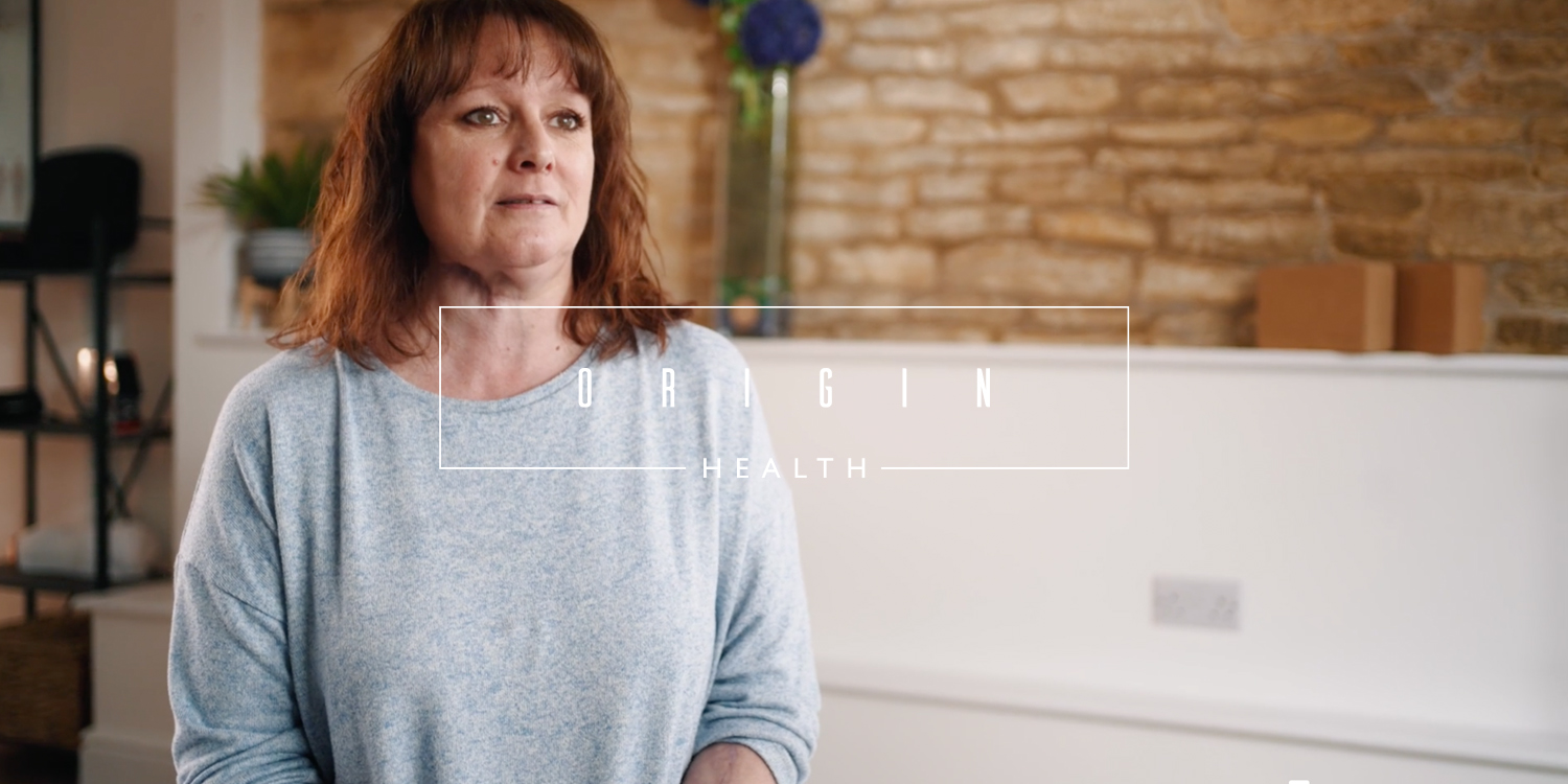Still taken from promotional video for the Origin Health Osteopath clinic.